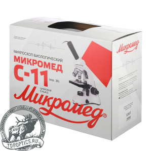 Микроскоп биологический Микромед С-11 (вар. 3B) цифровой в кейсе