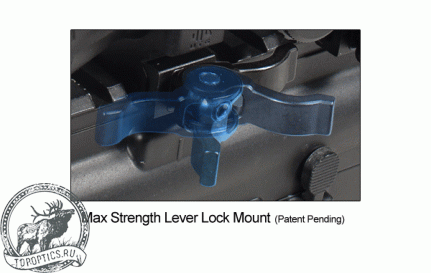 Увеличитель Leapers UTG 3X Magnifier с быстросъемным откидным креплением #SCP-MF3WQS