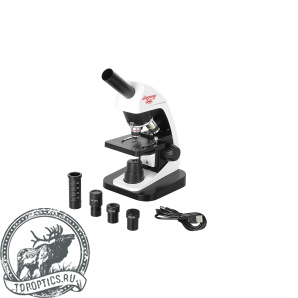 Микроскоп школьный Эврика 40х-1600х (вар. 3)