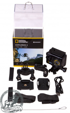 Экшн-камера Bresser National Geographic Full HD Wi-Fi Explorer 2