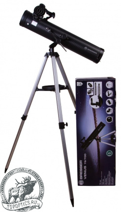 Телескоп Bresser Venus 76/700 AZ с адаптером для смартфона #69452