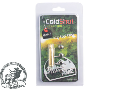 Лазерный патрон ShotTime ColdShot 5.45х39, красный #ST-LS-545