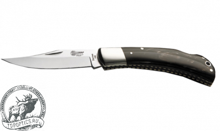 Нож LionSteel Classic (лезвие 85 мм, рукоять рог черный) #116T CO