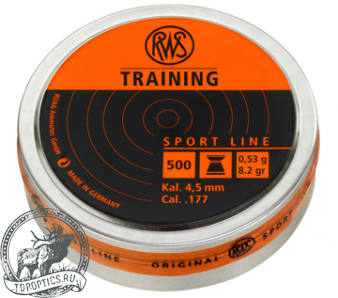 Пульки RWS Training 4,5 мм #RWST053