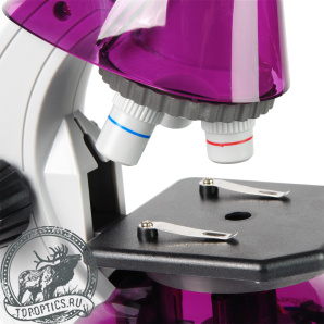 Микроскоп Микромед Атом 40x-640x (аметист) #27386