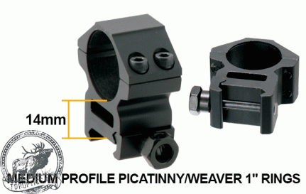 Оптический прицел Leapers True Hunter Classic 4x32 (MilDot) кольца на Picatinny #SCP-U432FW