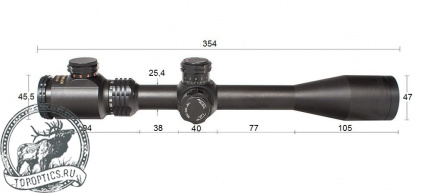 Оптический прицел Sturman 6-24x40 SF