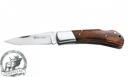 Нож Maserin (лезвие 75 мм, нержавеющая сталь, рукоять дерево кокоболо) #125/1LG