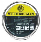 Пульки RWS Meisterkugeln 4,5 мм 0,53 г, 8,2 граннул #2135965