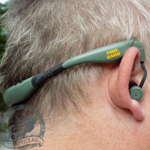 Активные беруши Pro Ears Stealth 28 стерео USB-зарядка #PEEBGRN