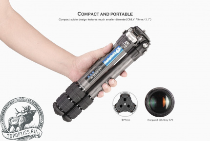 Штатив трипод Leofoto LS-283CM+LH-30 CARBON