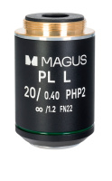 Объектив MAGUS 20HP 20х/0,40 Plan L фазовый PHP2  ∞/1,2 WD 8,0 мм #83438