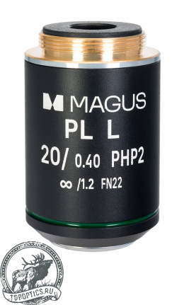 Объектив MAGUS 20HP 20х/0,40 Plan L фазовый PHP2  ∞/1,2 WD 8,0 мм #83438