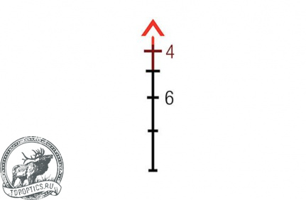 Оптический прицел Trijicon ACOG 4x32 Scope, Dual-Illuminated Red Chevron M193 Reticle w/ TA51 Mount #TA31-D-100288