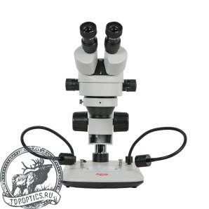 Микроскоп стерео Микромед MC-6-ZOOM LED #30513