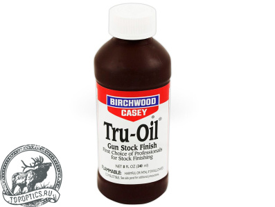 Birchwood Casey Tru-Oil Финишное покрытие для деревянных изделий, натуральный состав, 240мл #BC-23035