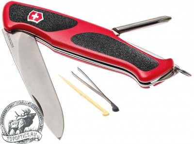 Нож Victorinox RangerGrip 53 (130 мм/5 функций/с фиксатором лезвия) #0.9623.C