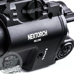 Подствольный фонарь с лазерным прицелом Nextorch WL23G(GL), 1300 люмен 