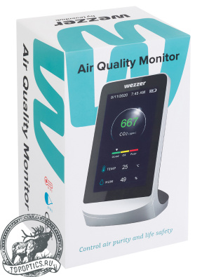 Монитор качества воздуха Levenhuk Wezzer Air MC60 #81403