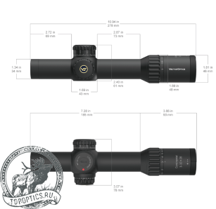 Оптический прицел Vector Optics FFP Continental x10 1-10x28 ED FFP VET-CTR #SCFF-47
