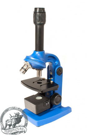 Микроскоп Юннат 2П-1 с подсветкой Синий