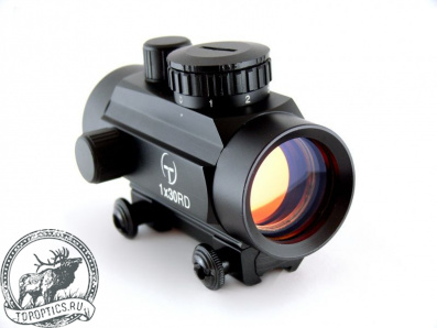 Коллиматорный прицел Target Optic 1x30 (призма 10-12 мм)  #TO-1-30-DT