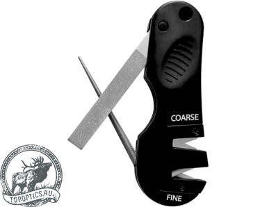 Точилка для ножей и инструментов AccuSharp 4-in-1, карманная, чёрный #029C
