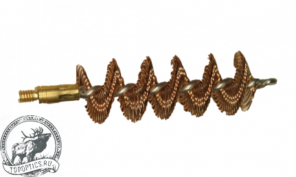 Щетка бронзовая спиральная 16 кал. #610.6016