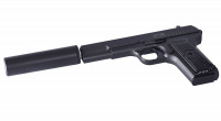 Пистолет пневматический Stalker SATTS Spring (аналог ТТ) + имитатор ПБС к.6мм #SA-33071TTS