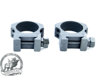 Небыстросъемные стальные кольца Nightforce на 30мм,высота 1.375" экстра высокие BH=20мм #A109