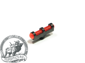 Мушка Nimar оптоволоконная красная, Ø волокна 2мм, резьба 3мм #600.0055.3