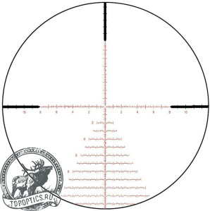 Оптический рицел Zero Compromise ZC420 4-20×50 WR CCW Mil MPCT2
