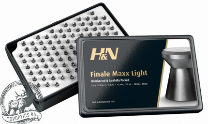 Пульки HN Final Maxx Light 4.5 мм 0.51г