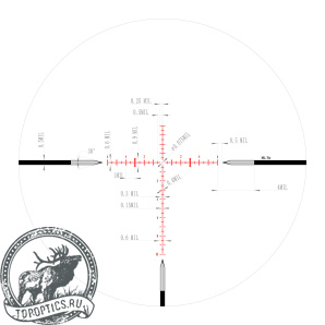 Прицел оптический Veber Wolf Alfa 3-15x44 SF MR2
