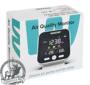 Монитор качества воздуха Levenhuk Wezzer Air MC40 #81405