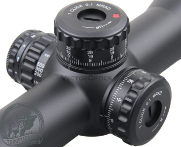 Оптический прицел Vector Optics Continental 34mm 3-18x50 FFP (сетка VEC-MBR) с подсветкой #SCFF-43