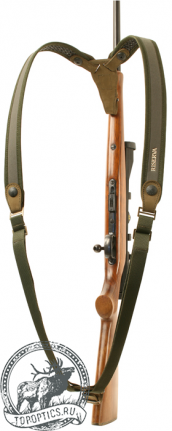 Оружейный ремень Riserva биатлонный кордура/нубук #R2034