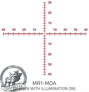 Оптический прицел Crimson Trace 2 Series 6-24x56 FFP (сетка MR1-MOA) с подсветкой #CSA-2624