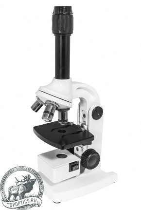 Микроскоп Юннат 2П-3 с подсветкой белый #69393