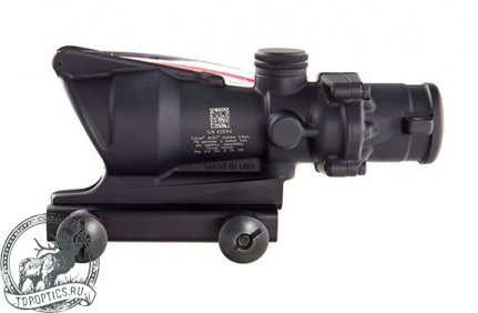 Оптический прицел Trijicon ACOG 4x32 Scope, Dual-Illuminated Red Chevron M193 Reticle w/ TA51 Mount #TA31-D-100288