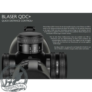 Оптический прицел Blaser B2 2,5-15х56 IC S QDC+