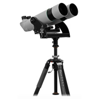 Бинокулярный телескоп Omegon Brightsky 30x100 45° (с вилочной монтировкой, колонной и штативом)