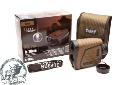 Лазерный дальномер Bushnell Elite 1 Mile 7X26 ARC CONX Bluetooth #202540