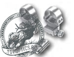 Откидной кронштейн с основаниями Apel на Mannlicher M, Luxus L, M, S - кольца 25,4 мм (BH 27.5 мм) #174-81086