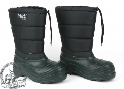 Зимние сапоги  YETTI CLASSIC (зелёные) #3870A