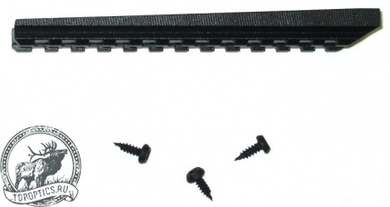 Планка Weaver на цевье САЙГА 12, 20 (пластиковое цевье)