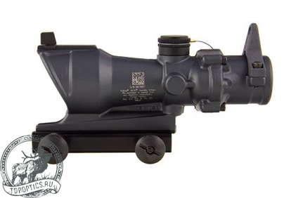 Оптический прицел Trijicon ACOG 4x32 Tritium Only, Center Illuminated Amber Crosshair .223 Reticle Scope Sniper Gray #TA01-D-100317