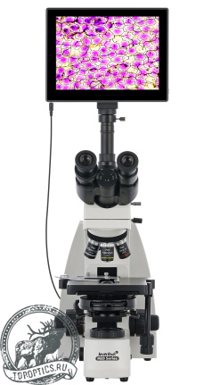 Микроскоп цифровой Levenhuk MED D45T LCD тринокулярный #74011