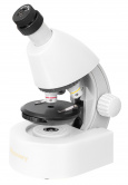 Микроскоп Discovery Micro Polar белый с книгой