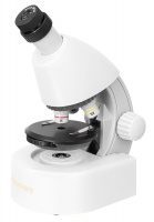 Микроскоп Discovery Micro Polar белый с книгой